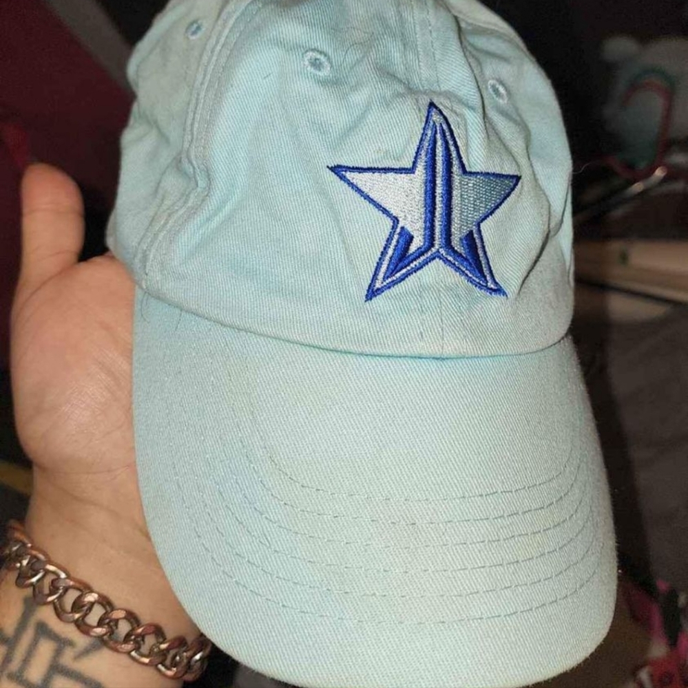 Jeffree Star light blue hat